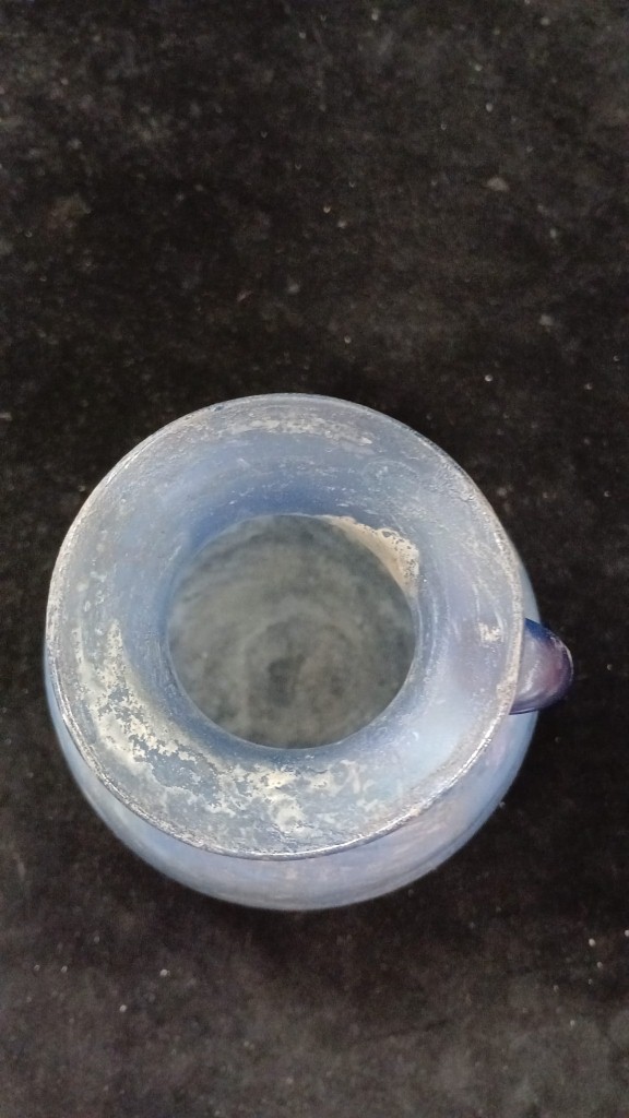 Vaso Vetro Acido Anni 60